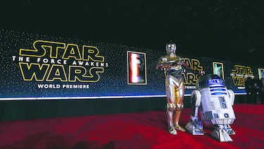 Un emotivo estreno galáctico