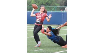 El ‘flag football’ femenino ya tiene sus finales de liga Kiwanis