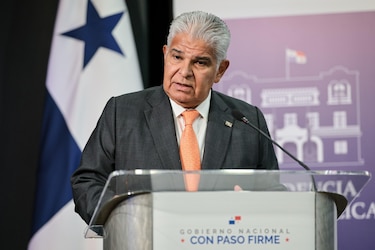 Conferencia de prensa del presidente José Raúl Mulino