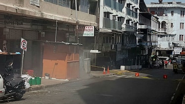 Dos explosiones de cables subterráneos en calle 17 de Santa Ana