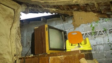 Varias viviendas inundadas en Los Santos por desbordamiento del río Perales