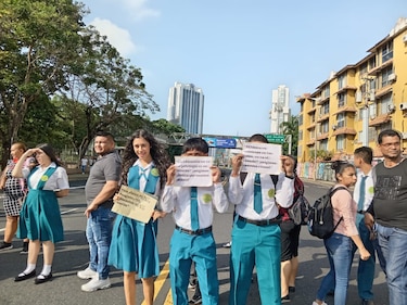 Infraestructura en ruinas: estudiantes y docentes de la Escuela Profesional Isabel Herrera Obaldía exigen respuestas del Meduca