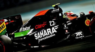 Sergio Pérez espera quedar entre los diez primeros en Abu Dabi