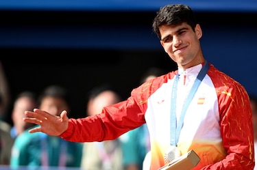 Alcaraz: ‘Lo que te hace ser leyenda en el tenis es lo que contribuyes a este deporte’
