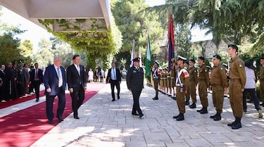 Presidentes de Panamá e Israel se reúnen en Jerusalén