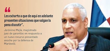 Arranca acusación a Martinelli; Mejía reprende a la defensa