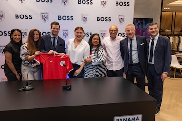 La Selección Panameña de Fútbol se viste de BOSS