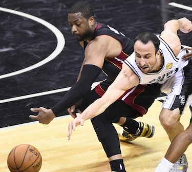 La NBA multa a Wade por exagerar una falta en partido de la final