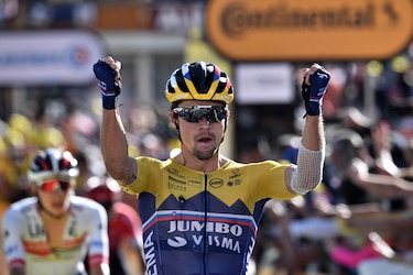 Roglic gana la cuarta etapa el Tour de Francia, Alaphilippe  sigue de líder