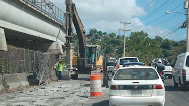 Trabajos de ampliación de vía Transístmica se concentran en San Isidro