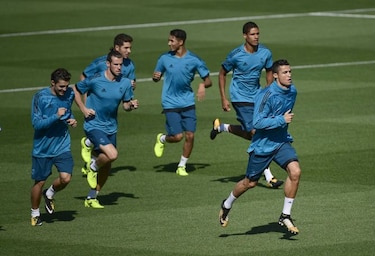 Cristiano Ronaldo vuelve al terreno con el Real Madrid