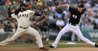 Cueto y Sale, los abridores para el Juego de las Estrellas