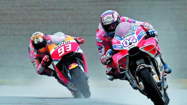 Le ponen freno a Márquez