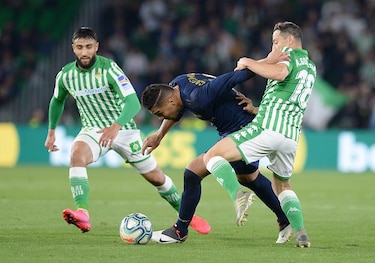 El Betis aterriza al Real Madrid y Barcelona vuelve a liderar la Liga española