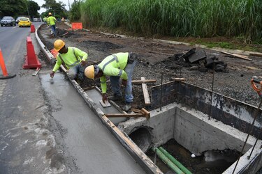 Denuncian retrasos y falta de transparencia en proyecto vial de calle Demetrio H. Lakas