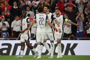 El Tottenham derrota al United y conquista la Liga Europa en San Mamés
