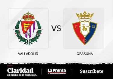 Osasuna busca cumplir hoy de local frente a Valladolid