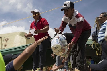 Habilitan centros de acopio en Panamá para ayudar a afectados en México y Puerto Rico