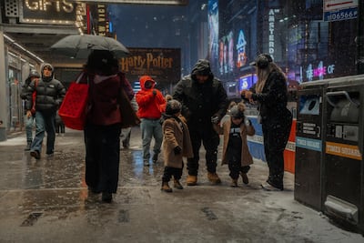 Nueva York y estados vecinos, vestidos de blanco ante primera gran tormenta invernal