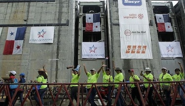 45 mil personas vieron la ampliación del Canal de Panamá