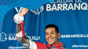 Jurado consigue una medalla de plata en el ciclismo