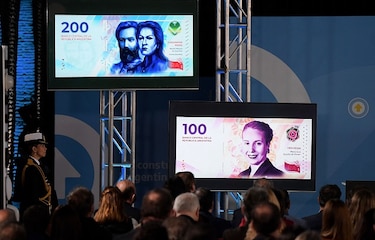La mítica Evita regresa a los billetes en Argentina