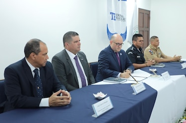 TE firma convenios con estamentos de seguridad para salvaguardar el proceso electoral