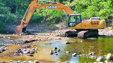 Limitan uso de agua de ríos
