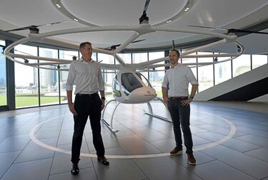 Los taxis voladores del futuro parecen juguetes hechos realidad
