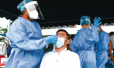 Cerca de 400 mil casos; contagios suben en junio