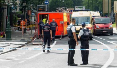 Un muerto y siete heridos deja explosión en una vivienda de Bruselas