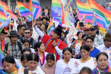 La lucha indígena, el desafío del futuro presidente de Ecuador