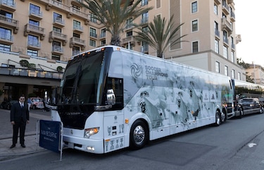 El Real Madrid inicia en Los Ángeles su gira de pretemporada en Estados Unidos