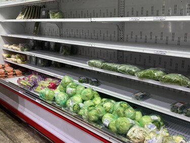 Caos provoca que se esté racionando la comida y la energía