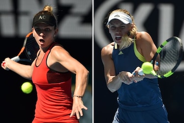 Cilic espera a Federer o Chung en final de Australia; Halep-Wozniacki por título femenino
