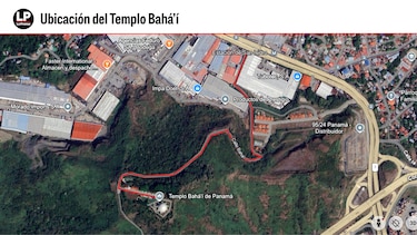 La cúpula blanca que mira a Panamá desde la montaña: el Templo Bahá’í
