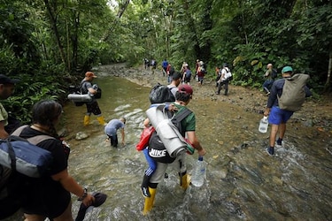 El papa pide una ‘respuesta humanitaria’ para los migrantes de la selva del Darién