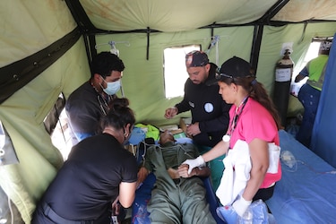 Sube a 1,719 la cifra de muertos y a 5,034 los heridos por el doble terremoto en Venezuela