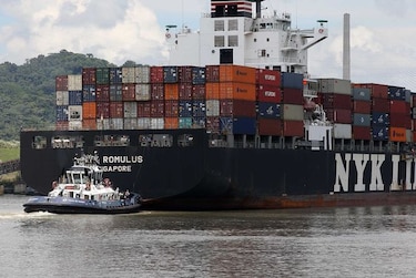 Suspenden restricción al calado de buques del Canal de Panamá  