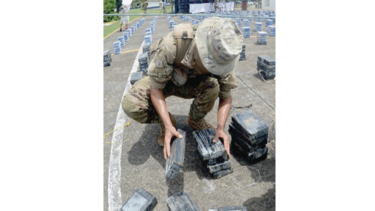 Estamentos decomisaron tres toneladas de drogas en enero