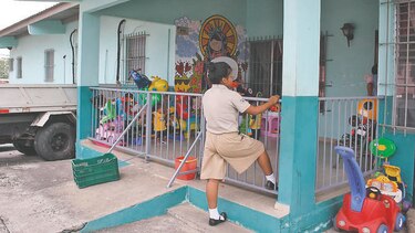 Un orfelinato  en espera de la caridad