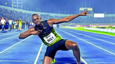Bolt se despide de su gente
