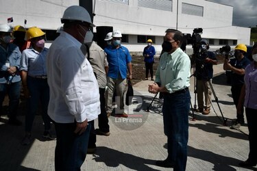 Presidente Cortizo recorre la Ciudad de la Salud; adecuación para pacientes Covid-19 tiene 42% de avance