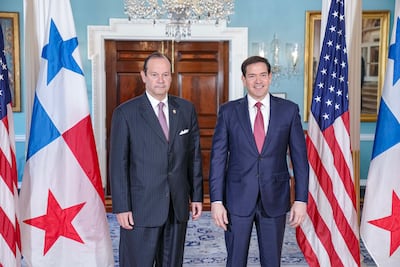 Canciller Javier Martínez-Acha dialoga con el secretario de Estado de EUA, Marco Rubio, sobre seguridad y asuntos regionales