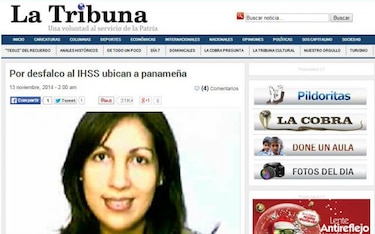 Encuentran en Panamá a implicada de corrupción del Seguro Social de Honduras
