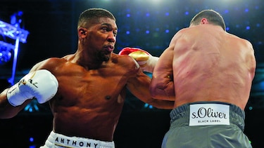 Joshua no descarta combate ante Fury