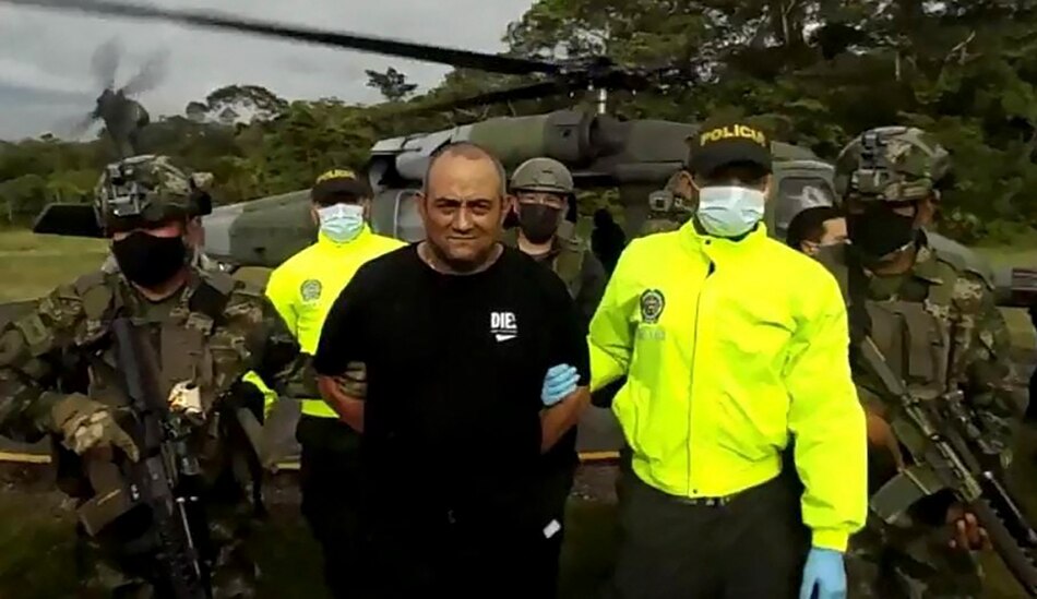 Colombia captura a ‘Otoniel’, el principal capo del narcotráfico