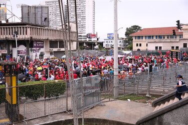 En Santiago manifestantes exigen respuestas a Cortizo; termina el diálogo sin un acuerdo