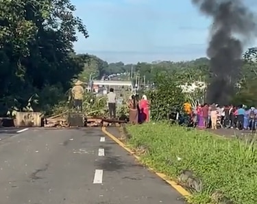 Caravana de alimentos es frenada en Remedios 