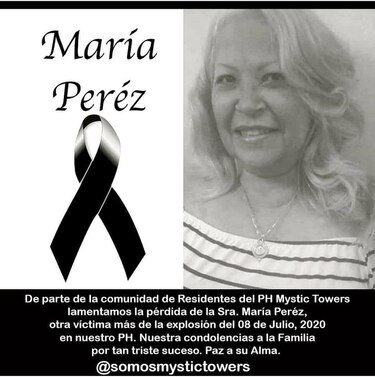 Muere otra mujer por la explosión en el PH Mystic Tower